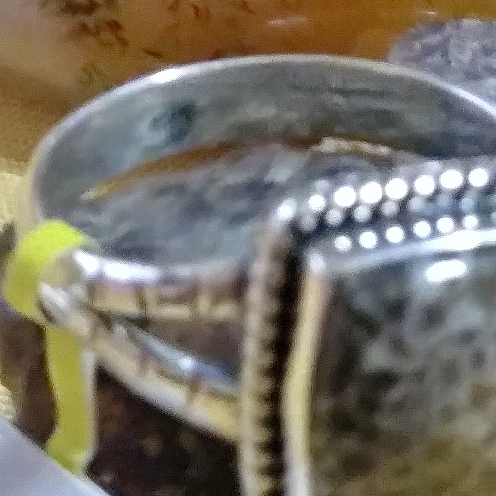 AWESOME "BLACK *CORAL"  STERLING RING. SIZE 8 (R-170464) - Picture 3 of 3